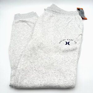 New Hurley Fleece Jogger Men's Size XXL Front & Back Pockets